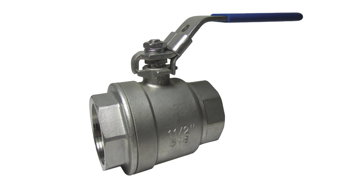 V2 - SS Ball Valve - 2 piece